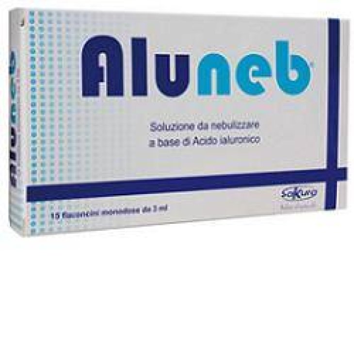 Sakura Italia Aluneb Soluzione da Nebulizzare a base di Acido Ialuronico 15 pezzi