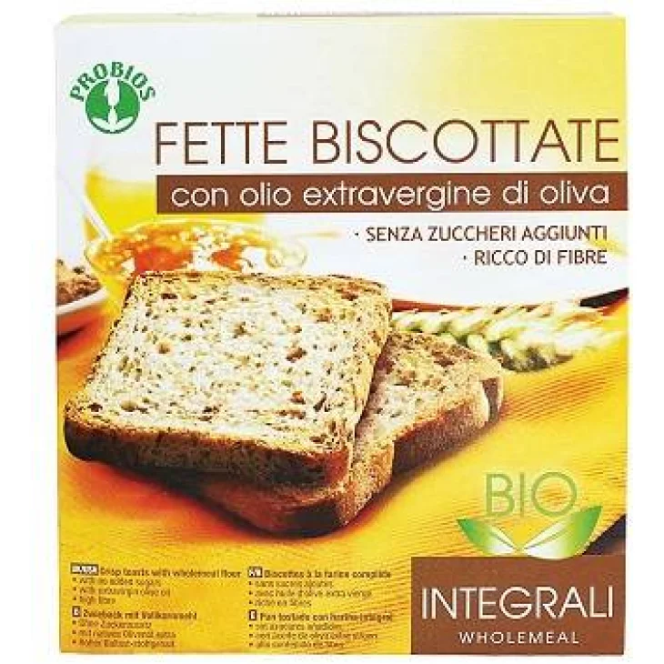 Probios Fette Biscottate Integrali senza zuccheri aggiunti 270 g