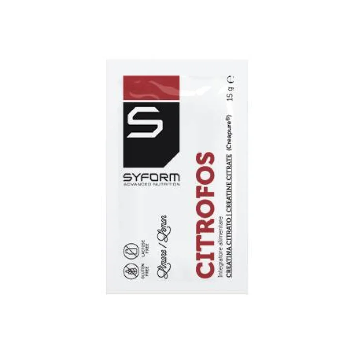 Syform Citrofos Integratore di Creatina al Limone 30 bustine