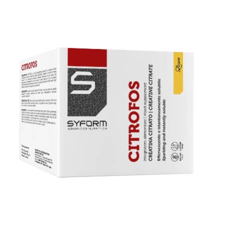 Syform Citrofos Integratore di Creatina al Limone 30 bustine