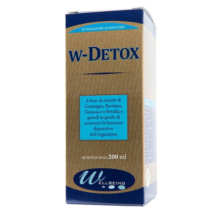 Wellbeing W Detox Integratore Drenante 200 ml