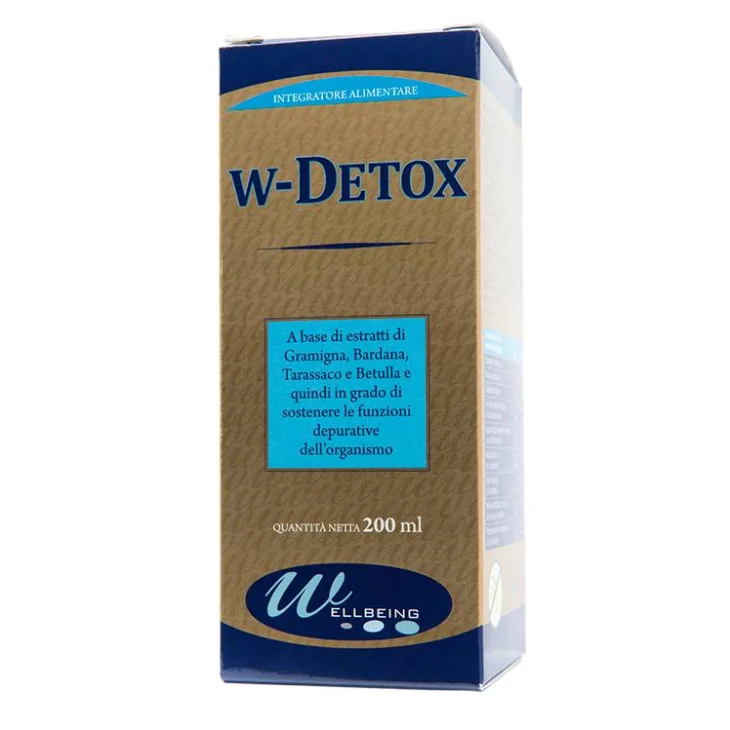 Wellbeing W Detox Integratore Drenante 200 ml