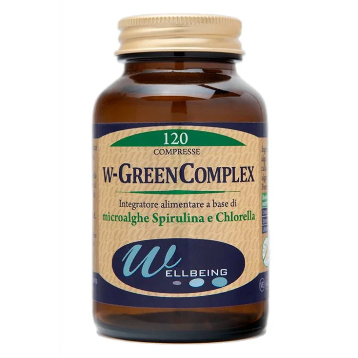 Wellbeing W Green Complex Integratore Ricostituente