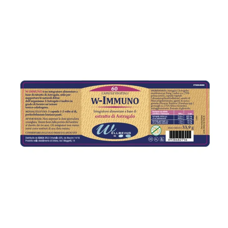 Wellbeing W Immuno Integratore per le Difese Immunitarie