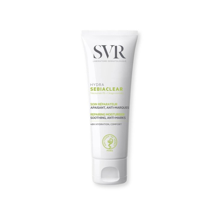 SVR Sebiaclear Hydra Trattamento Riparatore Lenitivo Antisegni Acne 40 ml