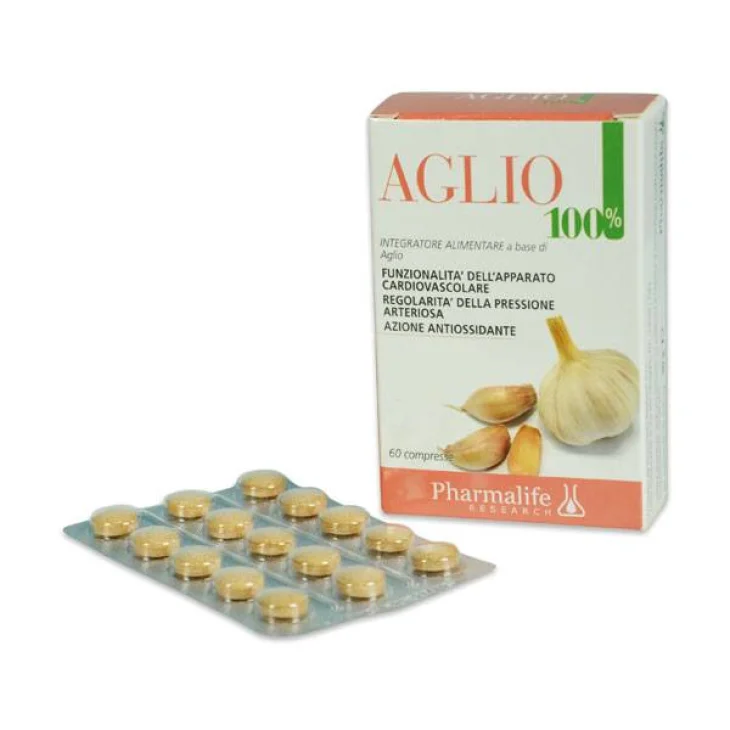 Pharmalife Research Aglio 100% Integratore per la circolazione 60 compresse