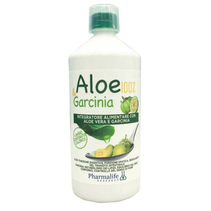 Pharmalife Research Aloe 100% e Garcinia Succo Concentrato 1000 ml