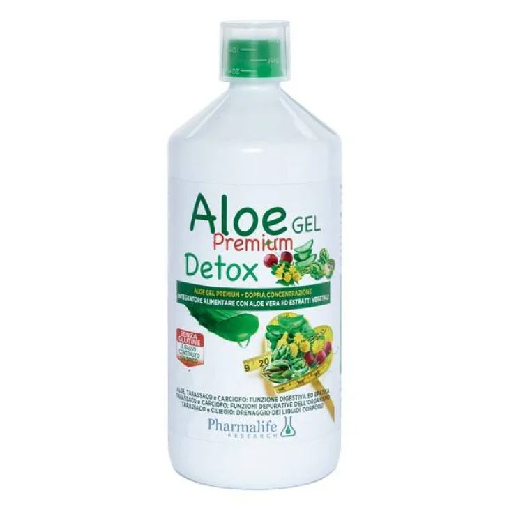 Pharmalife Research Aloe Gel Premium Succo depurativo 1000 ml