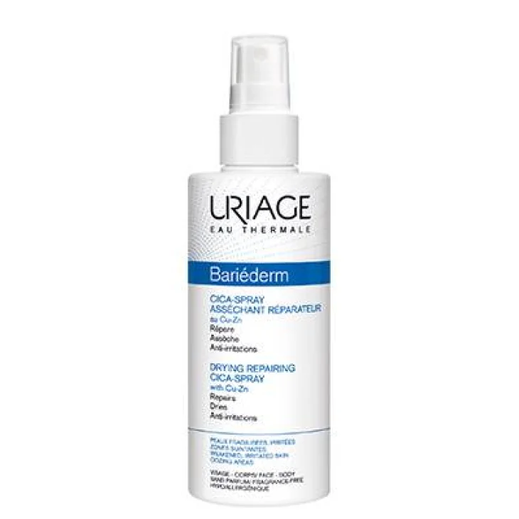 Uriage Bariederm Cica-Spray Assorbente Riparatore al Cu-Zn