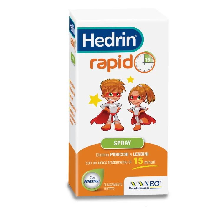 Hedrin Rapido Spray Antipidocchi 60 ml