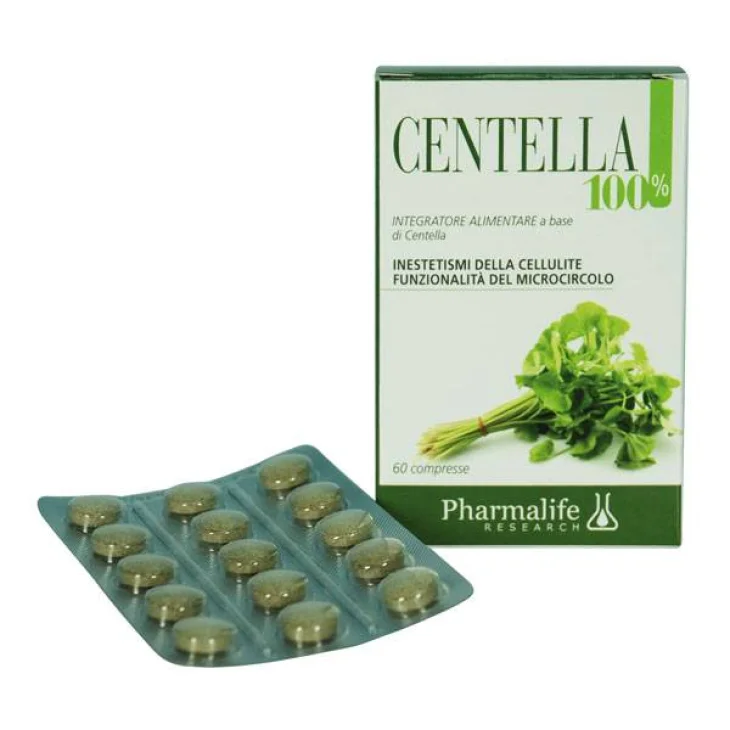 Pharmalife Research Centella 100% Integratore anticellulite 60 compresse