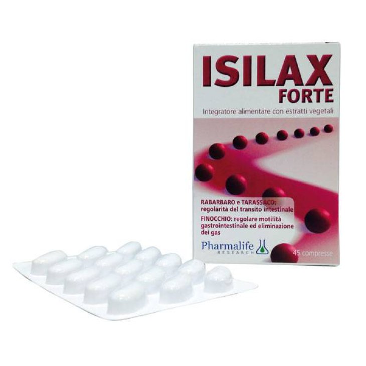 Pharmalife Research Isilax Forte Integratore per il transito intestinale 45 compresse