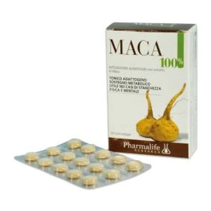 Pharmalife Research Maca 100% Integratore tonico 60 compresse