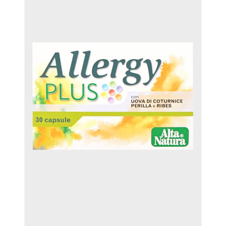 Alta Natura Allergy Plus Integratore per il Benessere di Naso e Gola