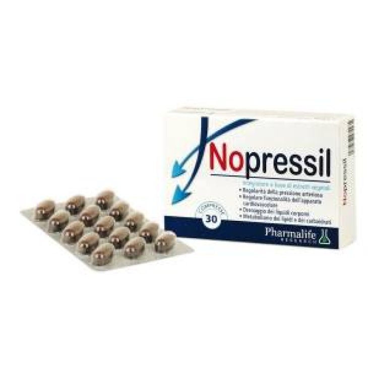 Pharmalife Research Nopressil Integratore per il sistema cardiocircolatorio 30 compresse