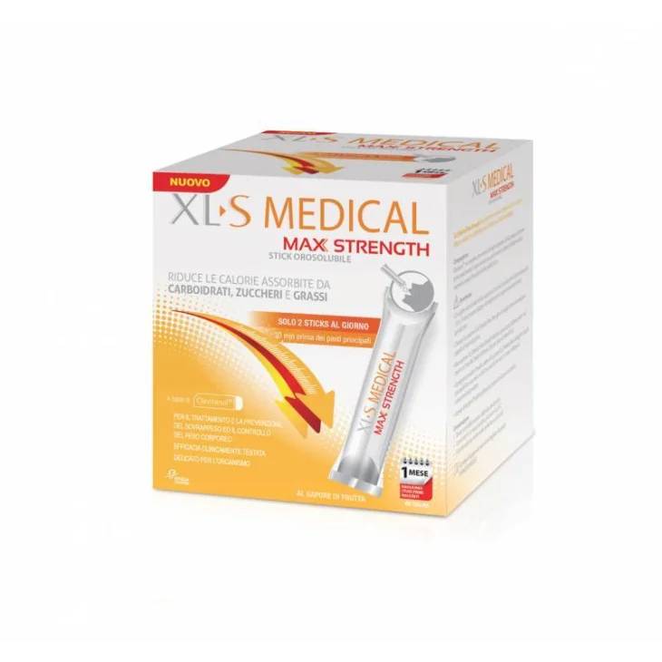 XLS Medical Max Strength Stick Orosolubile Integratore per Dimagrire