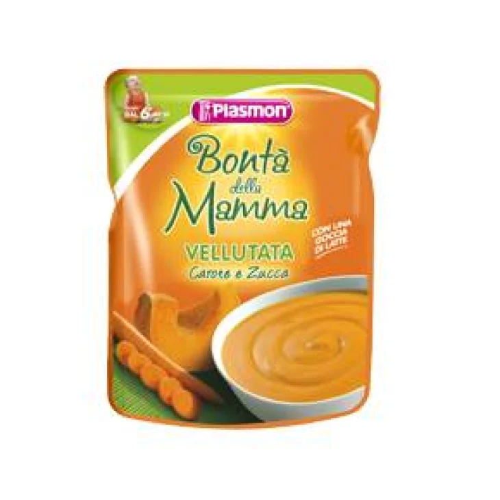 Plasmon Bontà della Mamma Vellutata Carote e zucca 180 g