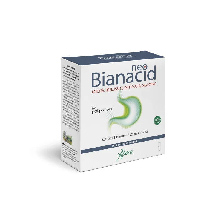 Aboca Neobianacid Bustine Integratore Contro Acidità e Reflusso