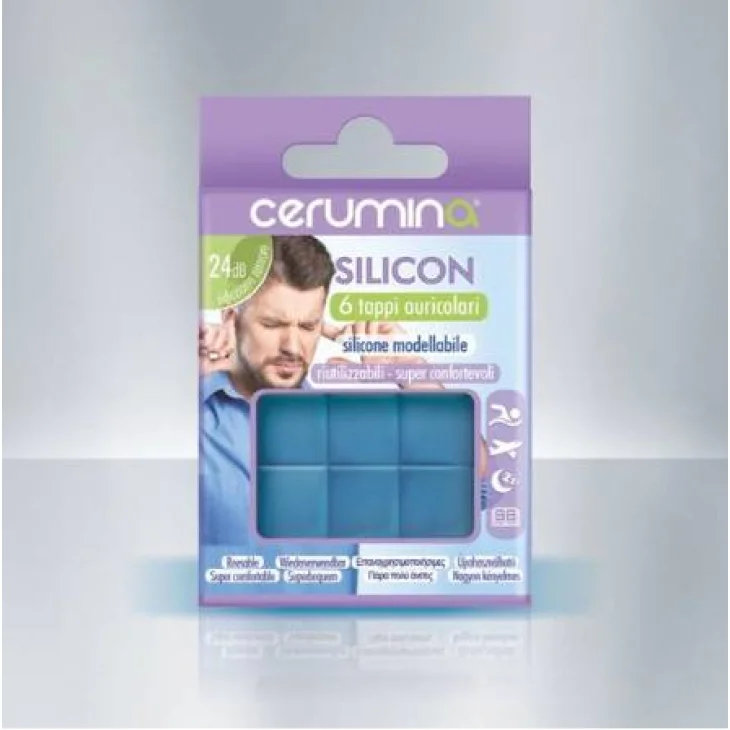 Pietrasanta Pharma Cerumina Silicon Tappo Auricolare in Silicone