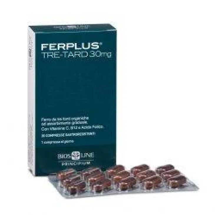 Bios Line Ferplus Tre-Tard Integratore a base di Ferro