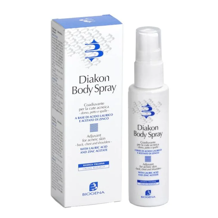 Biogena Diakon Body Spray Corpo per Cute Acneica