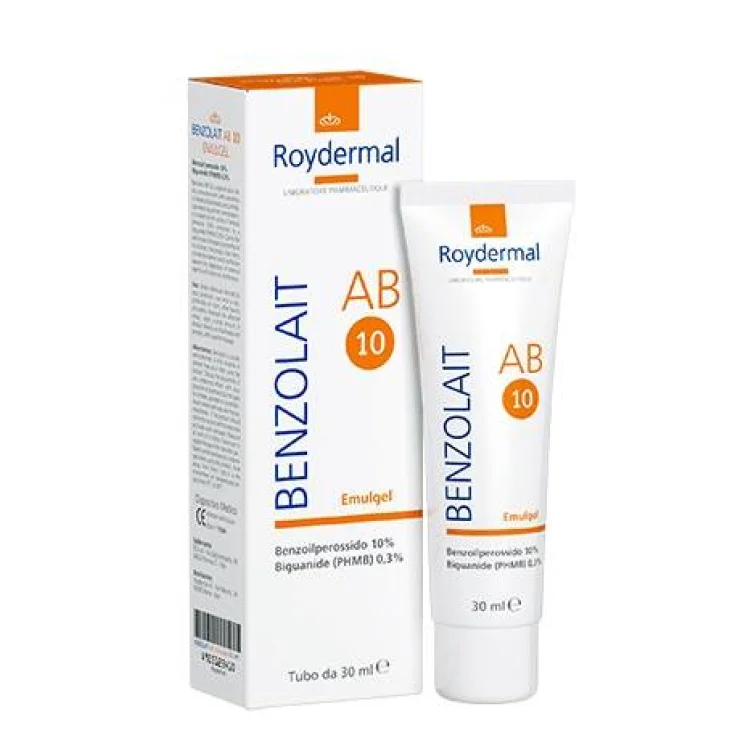 Roydermal Benzolait AB 10 Emulgel Pelle Grassa