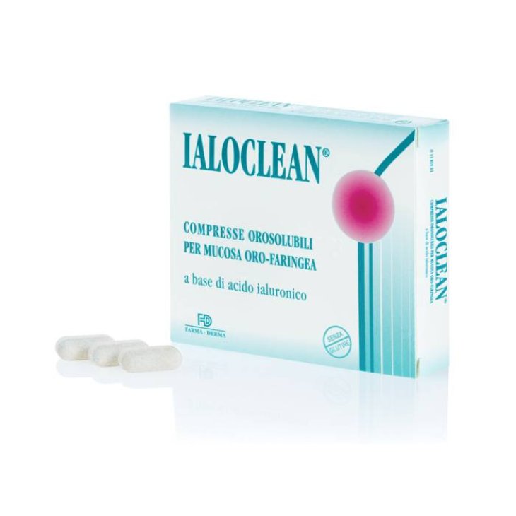 Ialoclean Compresse Orosolubili per Mucosa Oro-Faringea