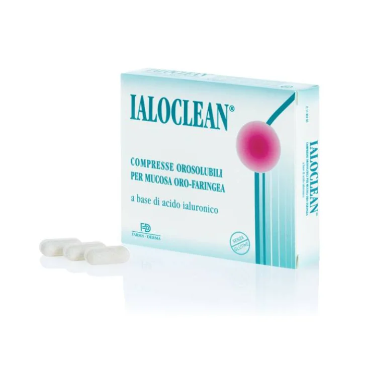 Ialoclean Compresse Orosolubili per Mucosa Oro-Faringea