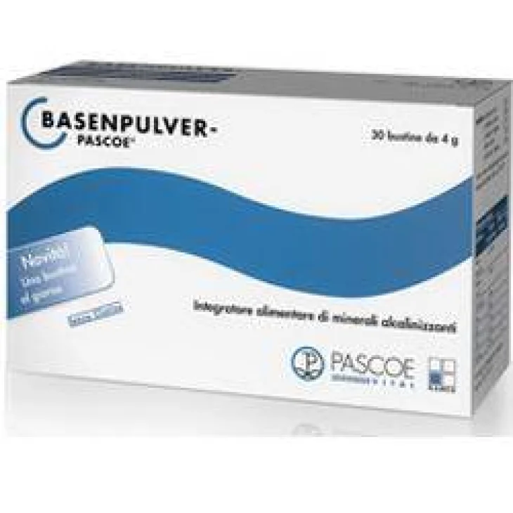 Named Pascoe Basenpulver Bustine Integratore di Sali Minerali Alcalinizzati