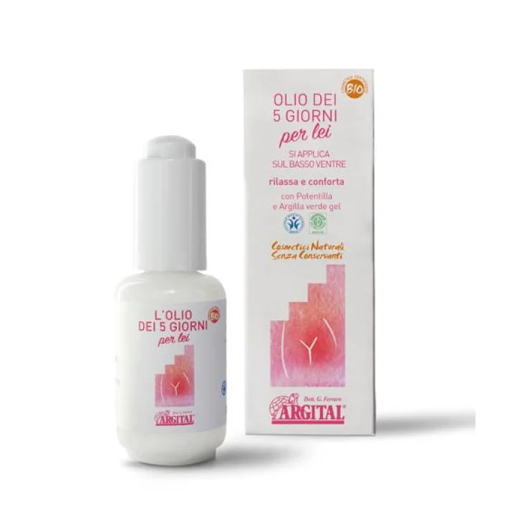 Argital L'Olio dei 5 Giorni per Lei Olio contro i disturbi del ciclo 30 ml