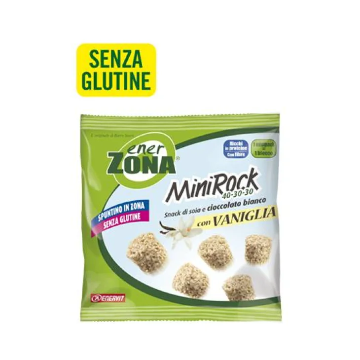 Enerzona Minirock 40-30-30 Snack con Vaniglia
