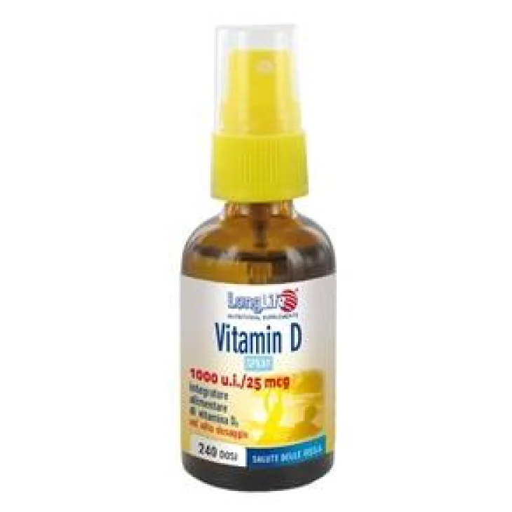 Longlife Vitamin D3 Integratore per le Ossa Spray