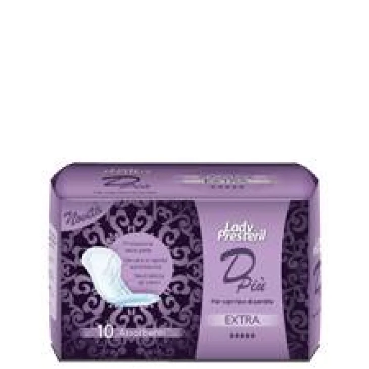 Corman Lady Presteril DPiù Extra Assorbenti anatomici 10 pezzi
