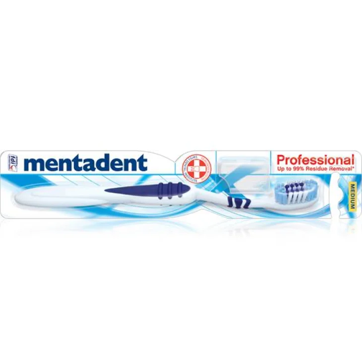 Mentadent Professional Spazzolino con setole incrociate 1 Pezzo