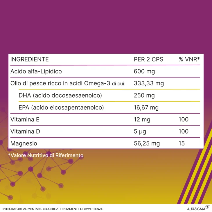 Alanerv Age Integratore Benessere Sistema Nervoso 20 capsule