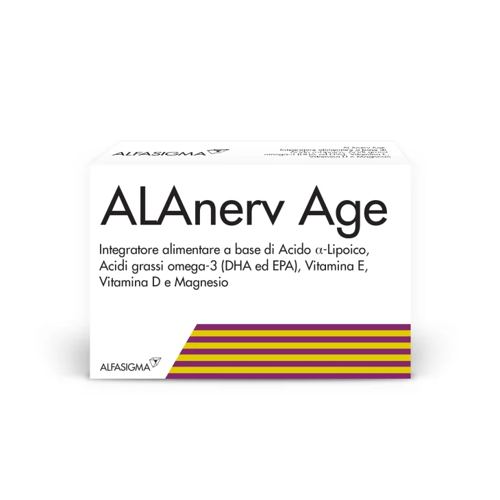 Alanerv Age Integratore Benessere Sistema Nervoso 20 capsule