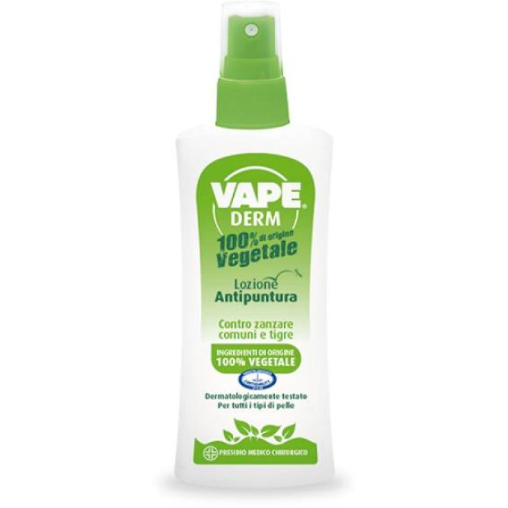 Vape Derm 100% Origine Vegetale Lozione Antipuntura
