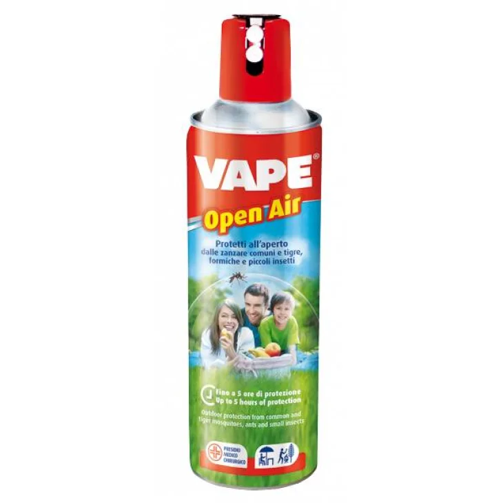 Vape Open Air Spray Repellente Ambientale Antizanzare