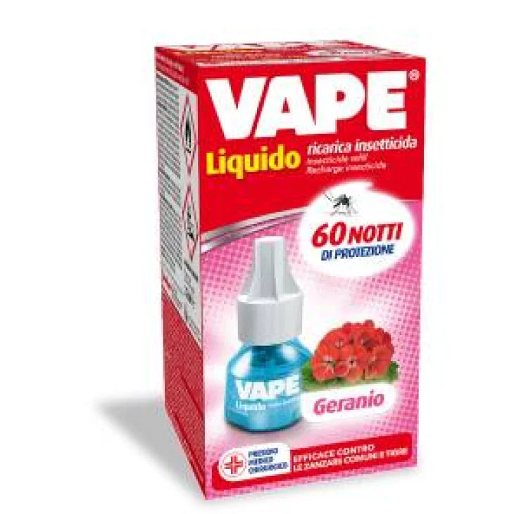 Vape Antizanzare Ricarica Liquida Geranio