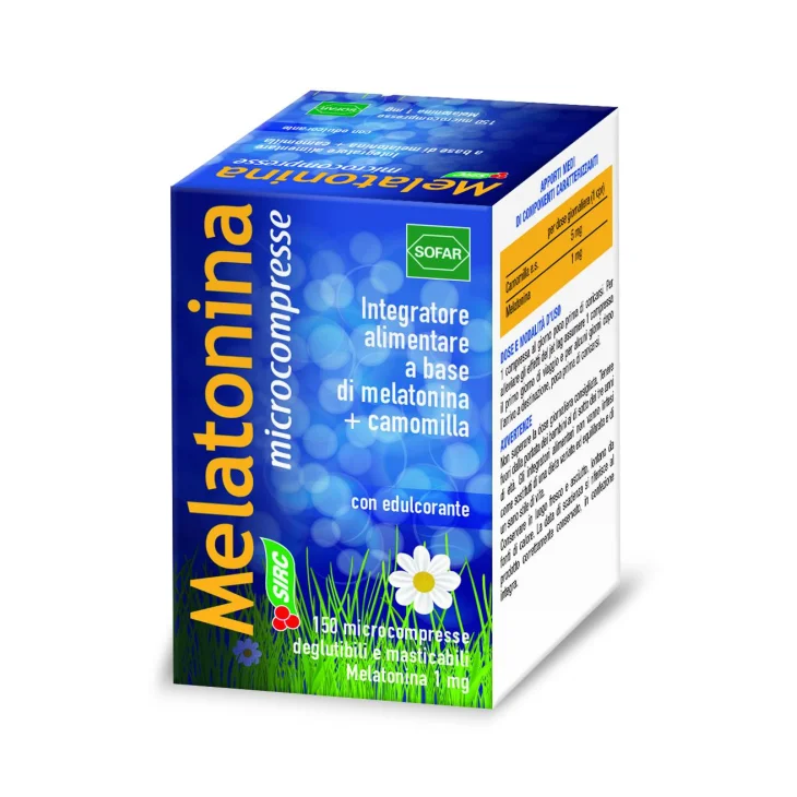 Sofar Melatonina Microcompresse Integratore per il Sonno