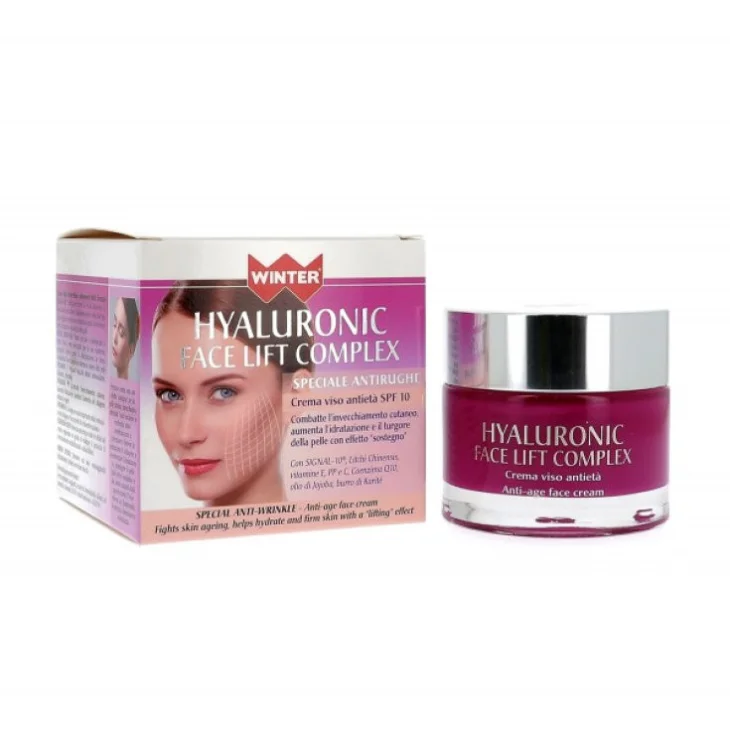 Winter Hyaluronic Face Lift Complex Crema Viso Antietà Spf10 50 ml Winter Hyaluronic Face Lift Complex Crema Viso Antietà Spf10 50 ml
