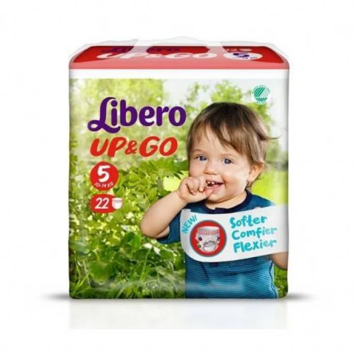 Libero Up&Go Pannolini Mutandina Taglia 5 (10-15 kg) 20 pezzi