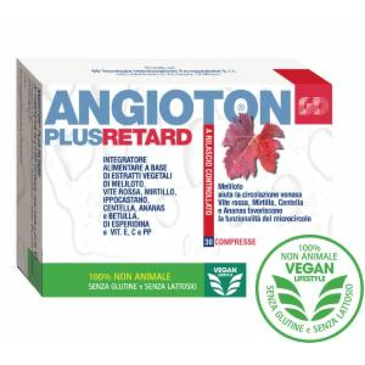 GD Italia Angioton Plus Retard Integratore per le Gambe
