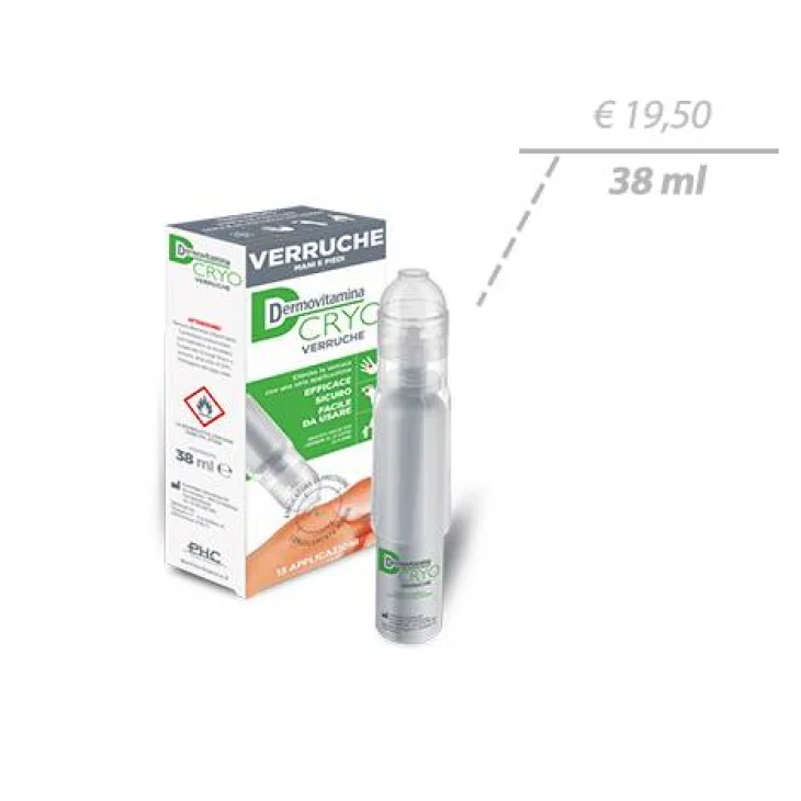 Dermovitamina Cryo Verruche Trattamento Verruche Mani e Piedi
