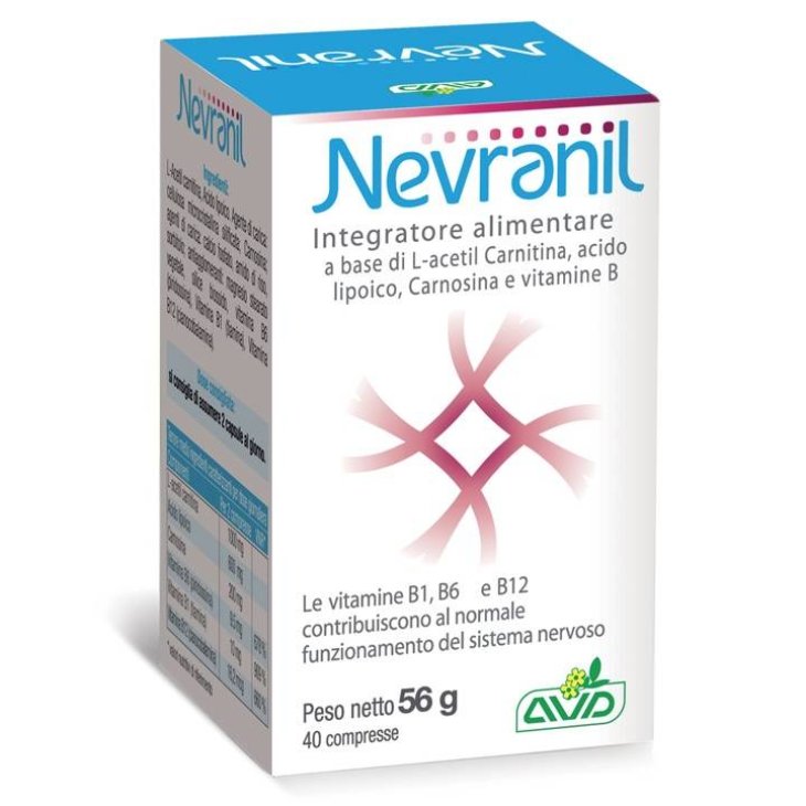 AVD Reform Nevranil Integratore per il Sistema Nervoso 40 compresse