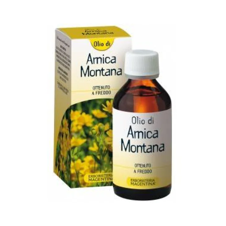 Erboristeria Magentina Olio Arnica Montana Olio Essenziale per Massaggi Muscolari 100 ml