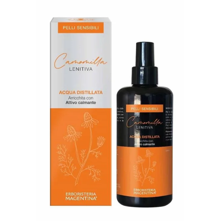 Erboristeria Magentina Acqua Distillata Camomilla Matricaria per Arrossamenti 200 ml