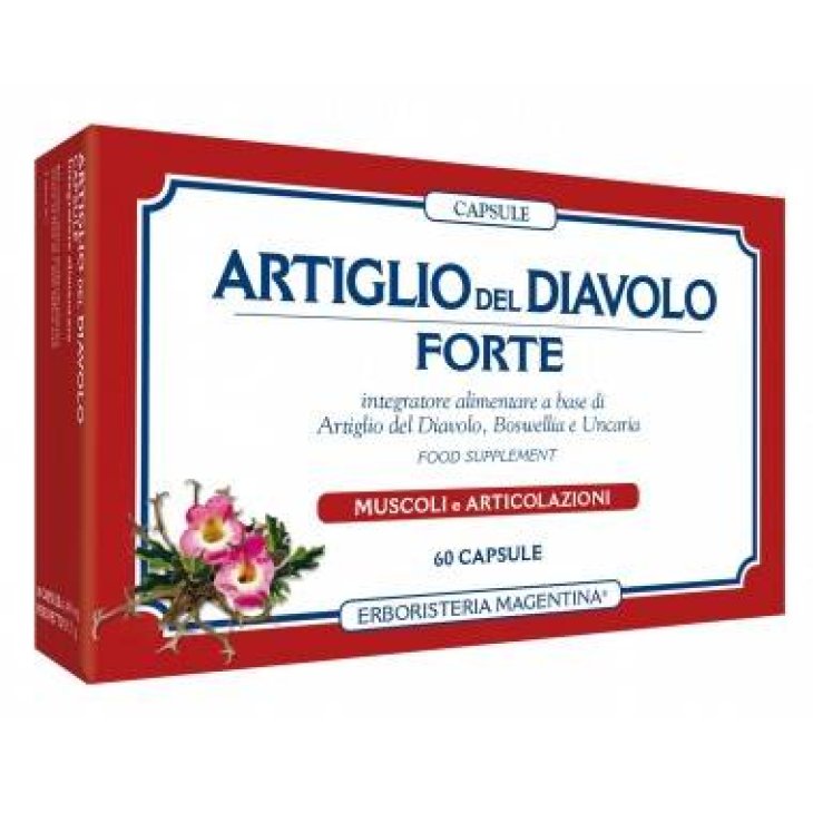 Erboristeria Magentina Artiglio del Diavolo Capsule Integratore Dolori Articolari 60 compresse