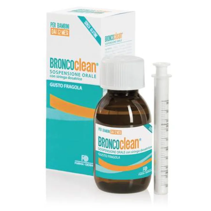 Broncoclean Sospensione Orale Sciroppo per le Vie Respiratorie