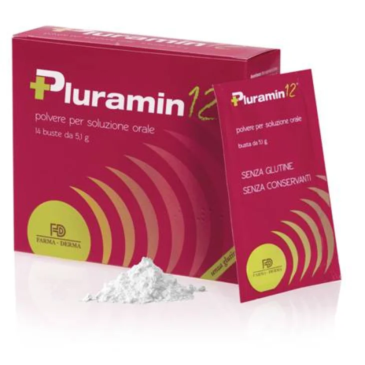 Pluramin 12 Bustine Integratore di Aminoacidi e Vitamina B6
